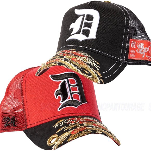 Red Monkey Year Of The Dragon RM1505 New Limited Edition Unisex Trucker Hat Cap - Picture 1 of 15